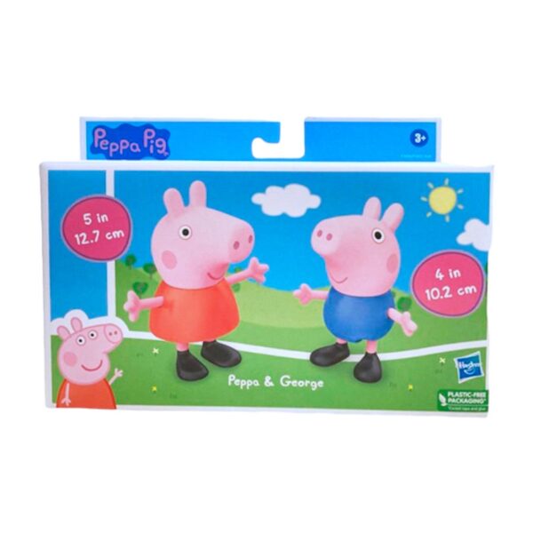 Figura Peppa y George 12,7 cm