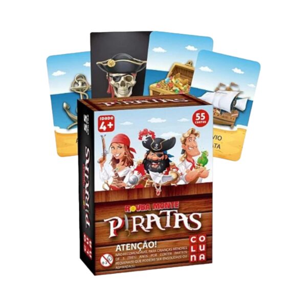 Juego de cartas pirata 55pzs