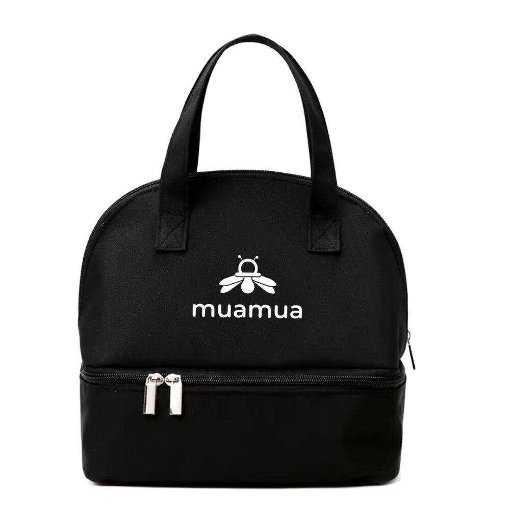 Bolso térmico simple mua mua negro