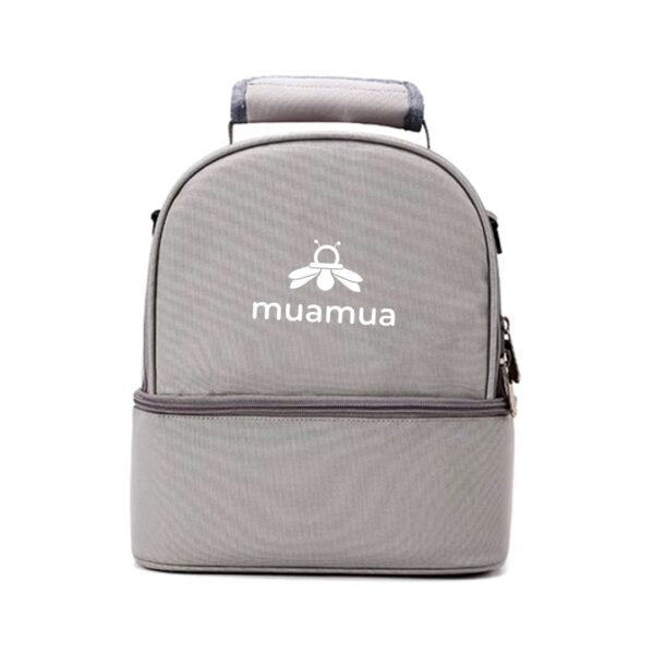 Bolso térmico gris Mua Mua