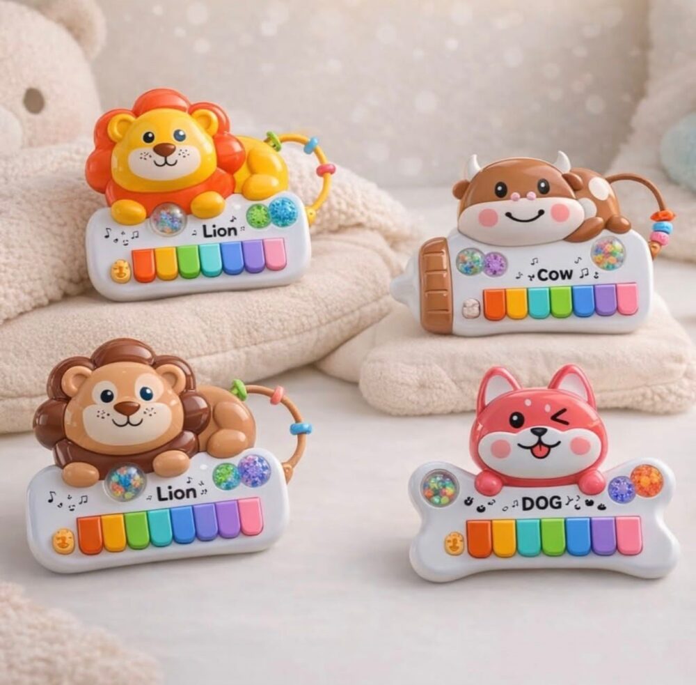Piano musical animales
