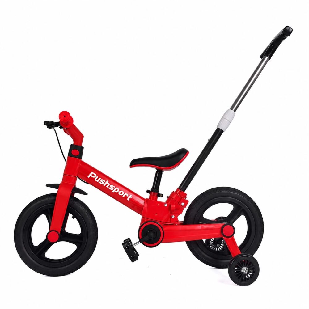 Triciclo de equilibrio plegable 6 en 1 rojo