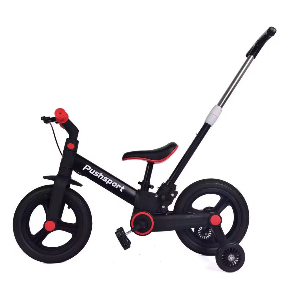 Triciclo de equilibrio plegable 6 en 1 negro