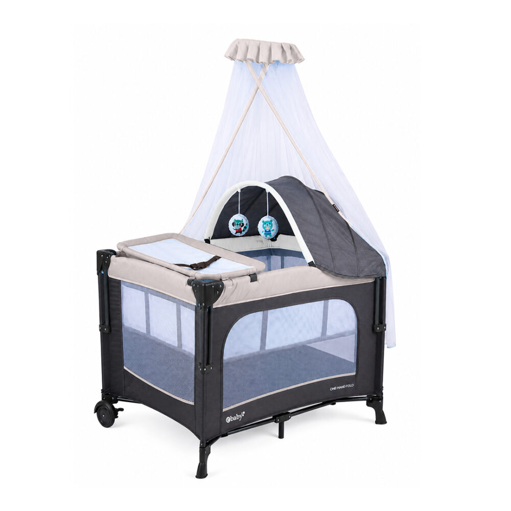 Cuna corral Aven beige